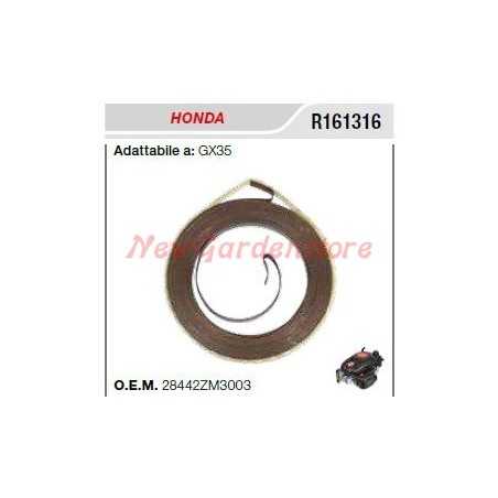 Muelle de arranque HONDA para desbrozadora GX35 R161316 | NewgardenParts.com