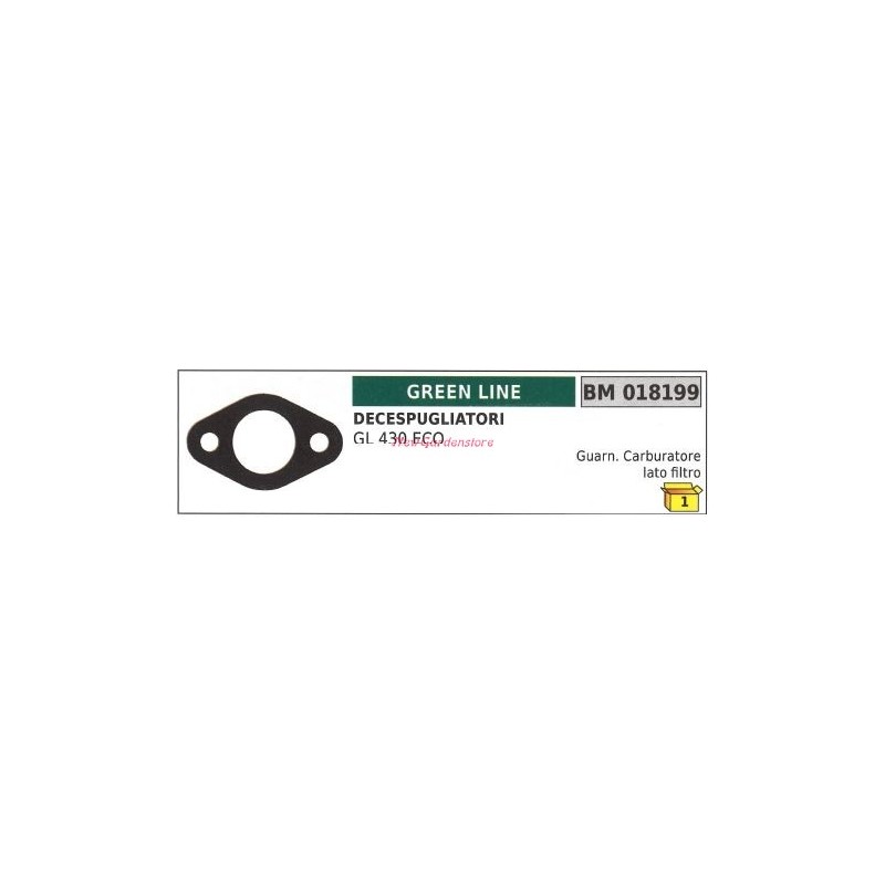 Guarnizione carburatore lato filtro GREENLINE decespugliatore GL 430 ECO 018199