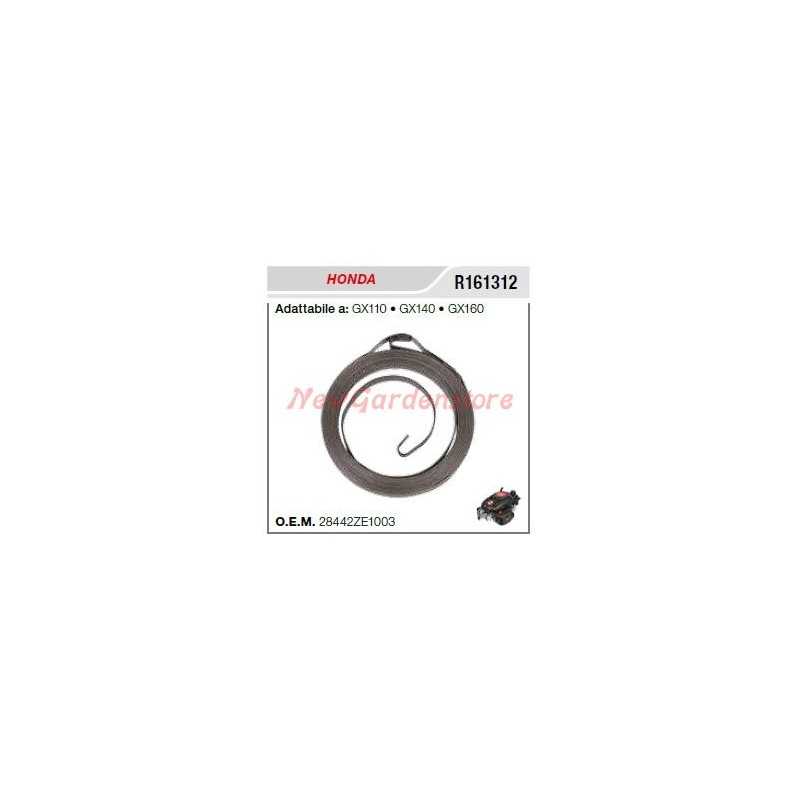HONDA tractor cortacésped cortacésped GX110 140 160 R161312 muelle de arranque