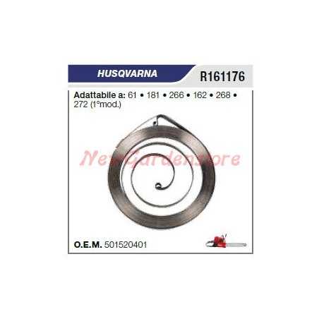 HUSQVARNA Kettensägen-Starterfeder 61 181 266 162 268 272 1. Modell R161176 | NewgardenParts.com