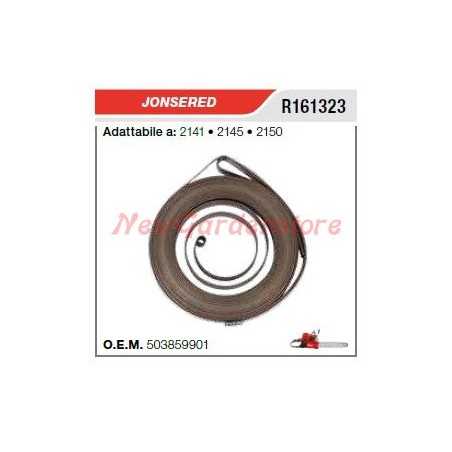 JONSERED chain saw starter spring 2141 2145 2150 R161323 | NewgardenParts.com
