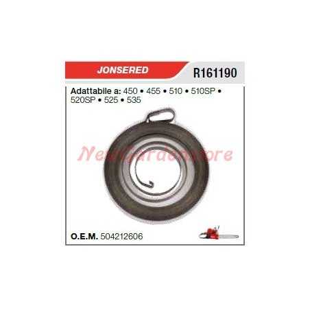 JONSERED chainsaw starter spring 450 455 510 510SP 520SP 525 535 R161190 | NewgardenParts.com