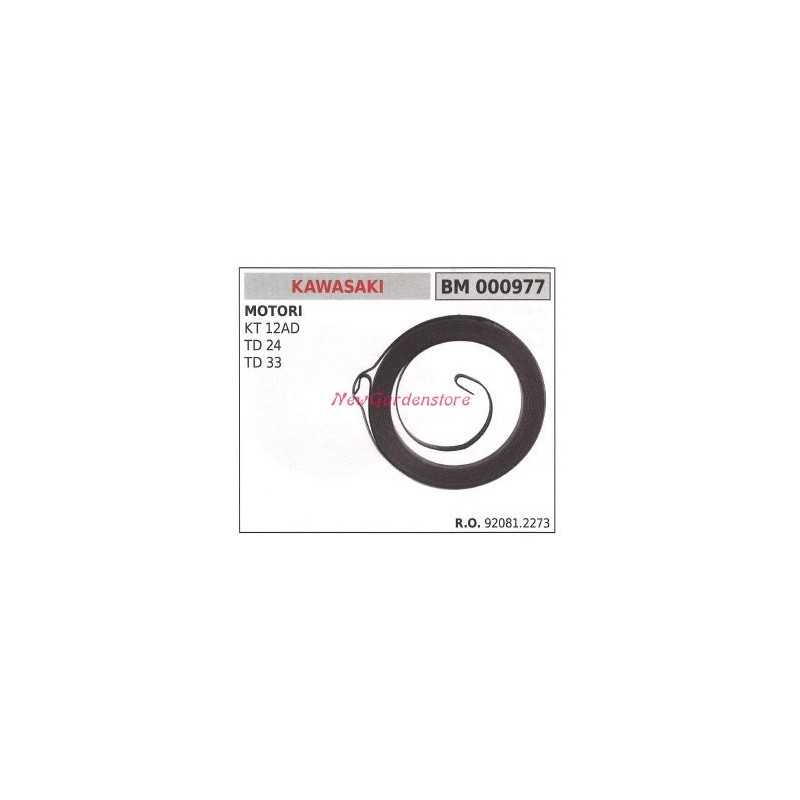 Ressort de démarrage KAWASAKI débroussailleuse KT 12AD TD 24 33 000977
