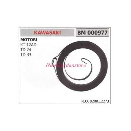 Starting spring KAWASAKI brushcutter KT 12AD TD 24 33 000977 | NewgardenParts.com