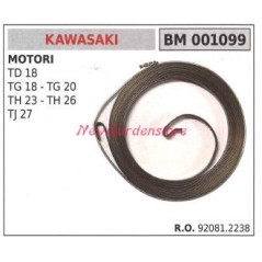 Ressort de démarrage KAWASAKI pour débroussailleuse TD 18 TG 20 TH 23 26 001099