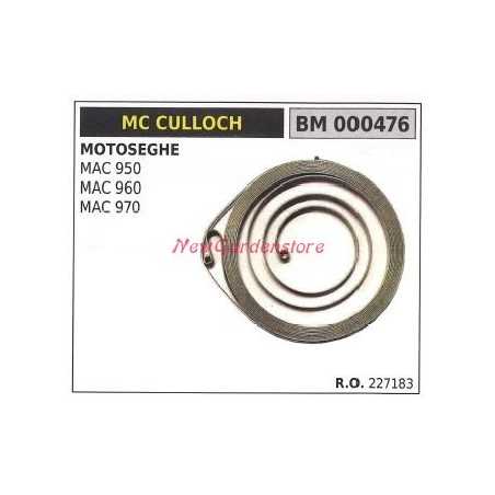 Ressort de démarrage MC CULLOCH tronçonneuse MAC 950 960 970 000476 | NewgardenParts.com
