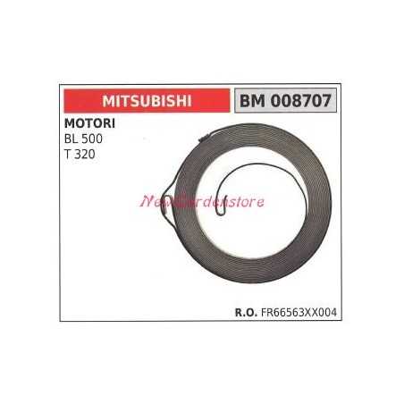Starting spring MITSUBISHI lawn mower BL 500 T 320 008707 | NewgardenParts.com