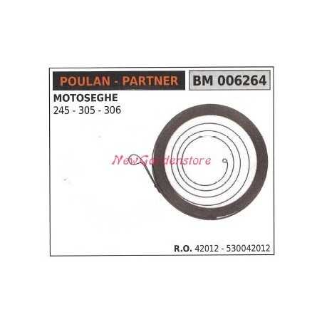 POULAN starting spring for chainsaw 245 305 306 006264 | NewgardenParts.com
