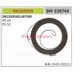 PROGREEN Freischneider-Startfeder PG 43 52 038749 | NewgardenParts.com