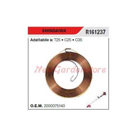 Molla avviamento SHINDAIWA decespugliatore T25 C25 C35 R161237 | NewgardenParts.com