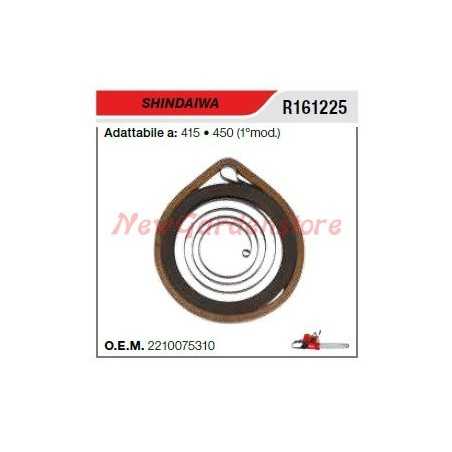 SHINDAIWA Anlasserfeder Kettensäge 451 450 1. Modell R161225 | NewgardenParts.com