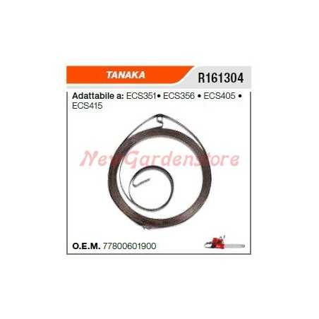 TANAKA chainsaw starter spring ECS351 356 405 415 R161304 | NewgardenParts.com
