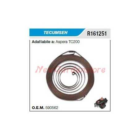 Muelle de arranque TECUMSEH cortacésped ASPERA TC200 R161251 | NewgardenParts.com