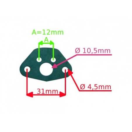 Vergaserdichtung ORIGINAL STIGA Freischneider Trimmer 118801522/0 | NewgardenParts.com