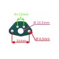 Vergaserdichtung ORIGINAL STIGA Freischneider Trimmer 118801522/0