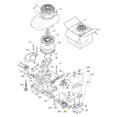 Vergaserdichtung ORIGINAL STIGA Rasentraktor 1330m 118551396/0 | NewgardenParts.com
