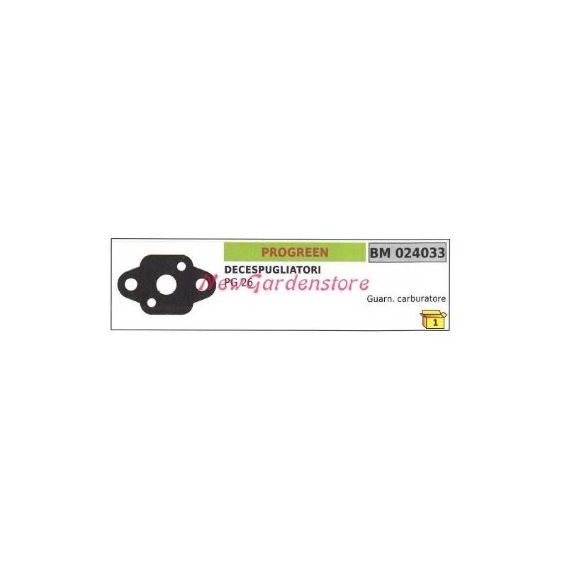 Dichtung Vergaser PROGREEN Freischneider PG 26 024033