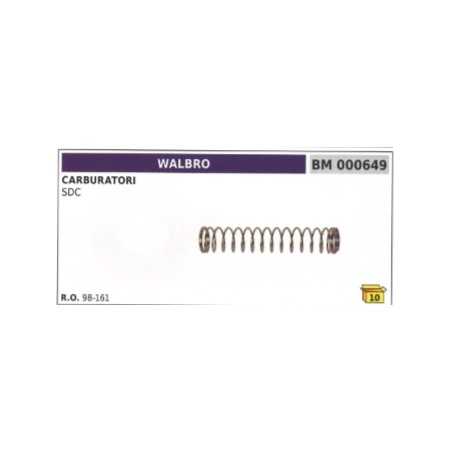 Diaphragm carburettor spring WALBRO SDC 98-161 | NewgardenParts.com