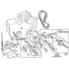 Molla cinghie motore ZNT PG SR ORIGINALE GIANNI FERRARI BFB 95201000006 | NewgardenParts.com
