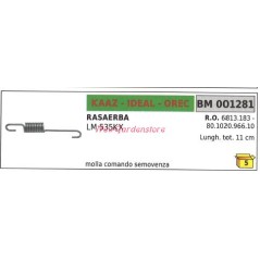 Ressort d'entraînement automoteur KAAZ tondeuse LM 535KX 001281 | NewgardenParts.com