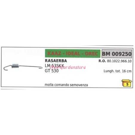 KAAZ self-propelled drive spring lawn mower LM 535KX GT 530 009250 | NewgardenParts.com