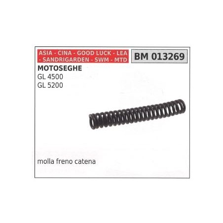 ASIA Kettenbremsfeder für GL 4500 5200 Kettensäge 013269 | NewgardenParts.com