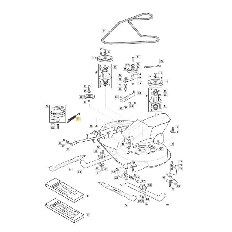 Molla frizione ORIGINALE STIGA trattorino tagliaerba 1330m - 1538h 125430277/1