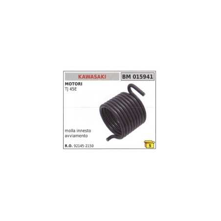 Spring clutch starter compatible KAWASAKI engine brushcutter TJ45E | NewgardenParts.com