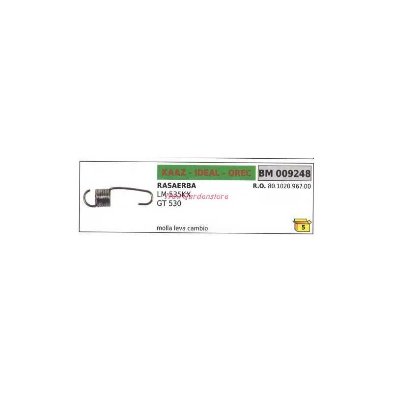 Molla leva cambio KAAZ rasaerba tosaerba tagliaerba LM 535KX GT 530 009248