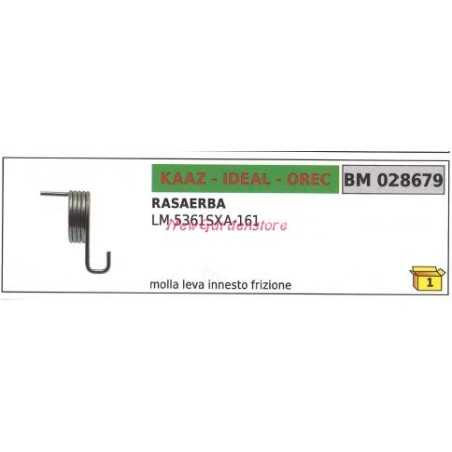 Ressort de levier d'embrayage KAAZ tondeuse à gazon LM 5361SXA-161 028679 | NewgardenParts.com