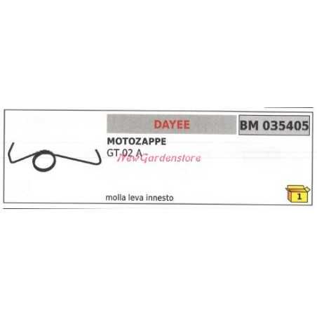 Feder des Selbstfahrantriebshebels DAYEE Motorhacke GT 02 A 035405 | NewgardenParts.com