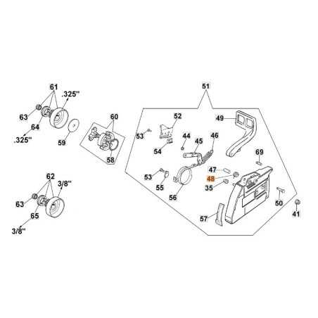 Molla motosega modelli 925 GS630 ORIGINALE OLEOMAC 50010088AR 50010088A | NewgardenParts.com