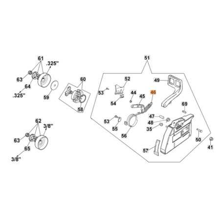Molla motosega modelli GS630 GS720 ORIGINALE OLEOMAC 099900152AR 099900152A | NewgardenParts.com