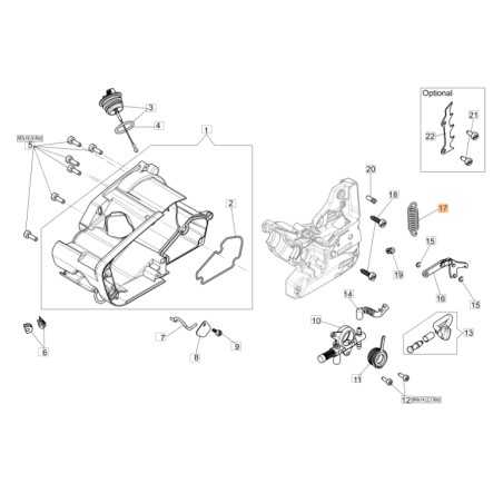 Ressort ORIGINAL OLEOMAC pour tronçonneuse GST 360 50270043AR | NewgardenParts.com