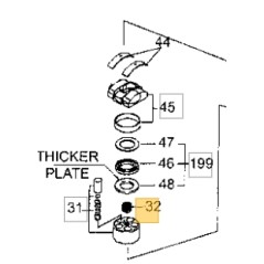 Transmission pump spring tractor models 1228H ORIGINAL STIGA 1139-1245-01 | NewgardenParts.com