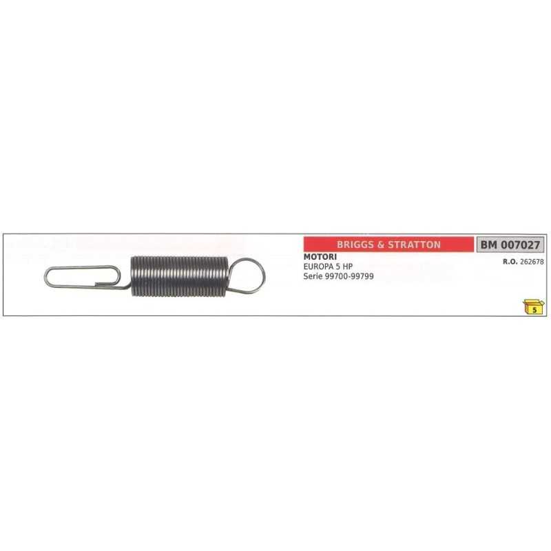 Muelle del limitador de velocidad BRIGGS & STRATTON para motor de cortacésped EUROPA 5HP 007027