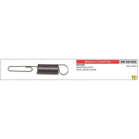 BRIGGS & STRATTON speed governor spring for QUANTUM mower engine 007026 | NewgardenParts.com