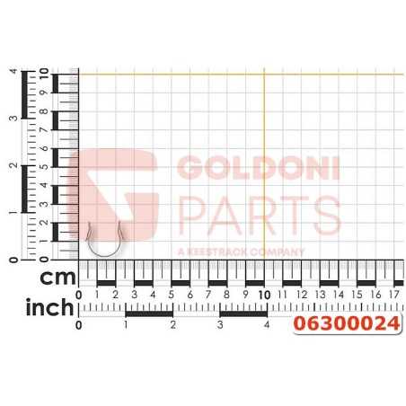 LEVER RETAINING SPRING ORIGINAL GOLDONI 06300024 | NewgardenParts.com