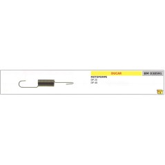 DUCAR throttle return spring for DP 25 40 motor pump 038591 | NewgardenParts.com