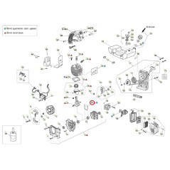 Guarnizione carter active 60 ORIGINALE ACTIVE trivella t-165 022406 | NewgardenParts.com