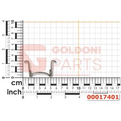 Molla ritorno leva ORIGINALE GOLDONI 00017401 | NewgardenParts.com