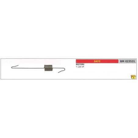 Muelle de retorno de la palanca del regulador de velocidad DAYE para motor Y 139 VP 023531 | NewgardenParts.com