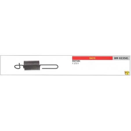 Rev. regulator lever return spring DAYE for Y 173 V motor 023581 | NewgardenParts.com