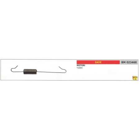 Muelle de retorno de la palanca del regulador de revoluciones DAYE para motor Y100V 023468 | NewgardenParts.com