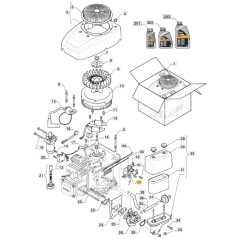 Rückholfeder Rasentraktor Modelle 1328H ORIGINAL STIGA 118551400/0 | NewgardenParts.com