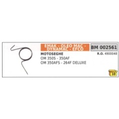 Ressort de démarrage compatible EMAK pour tronçonneuse OM 350S - 350AF 4900048 | NewgardenParts.com