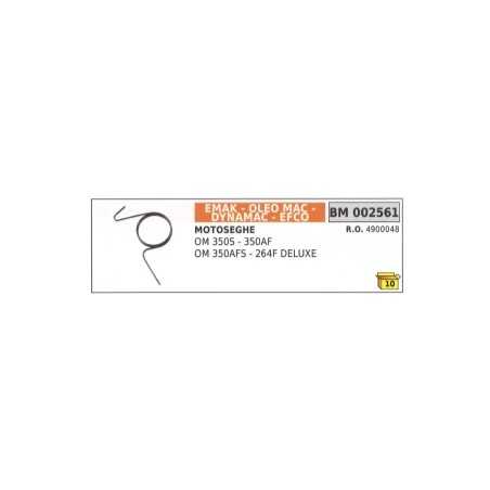 Ressort de démarrage compatible EMAK pour tronçonneuse OM 350S - 350AF 4900048 | NewgardenParts.com