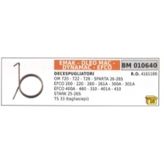 Ressort de démarrage EMAK pour débroussailleuse OM 720 - 722 taille-haie TS 33 | NewgardenParts.com