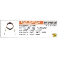 Ressort de cliquet de démarrage EMAK pour débroussailleuse OM 746 - 750 - 753 - 755 MASTER | NewgardenParts.com