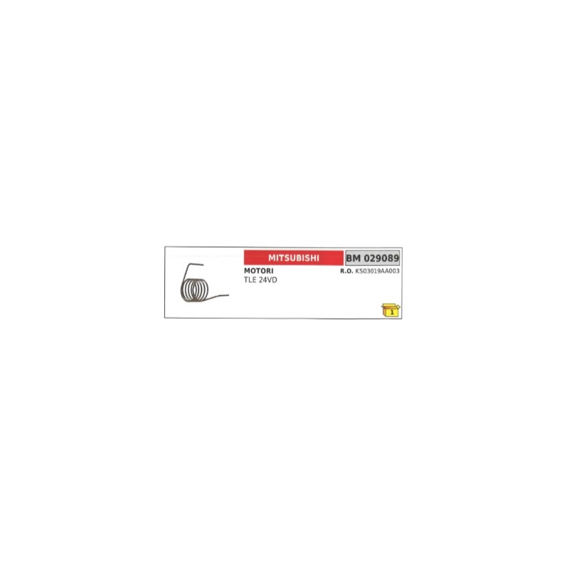 Spring for easy starting ratchet MITSUBISHI brushcutter TLE 24VD